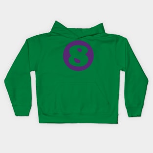 Number Eight #8 Kids Hoodie